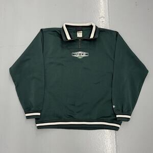Vintage 90s New York Jets Green NFL 1/4 Zip Sweatshirt